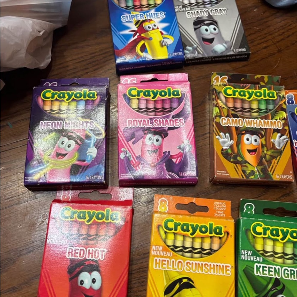 2011 collectible Crayola Crayon Box Sets